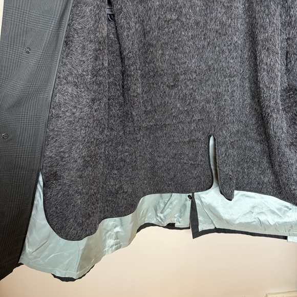 Larini Vintage Coat Men’s Size 44 Long Cravenette Zip-Out Liner Italy 90s - Picture 9 of 15